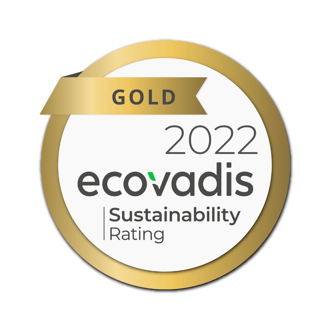 EcoVadis Gold Sustainability Rating